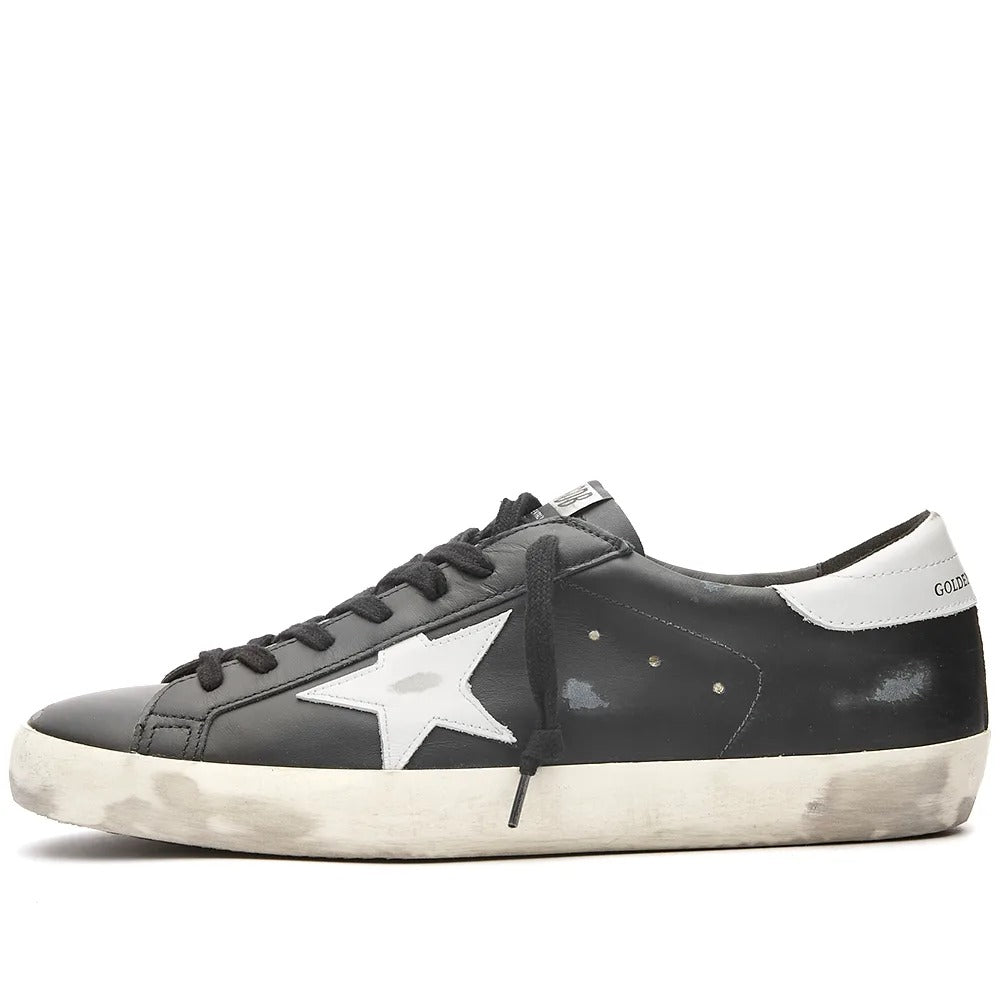 Golden Goose Super-Star Leather  "Black & White"
