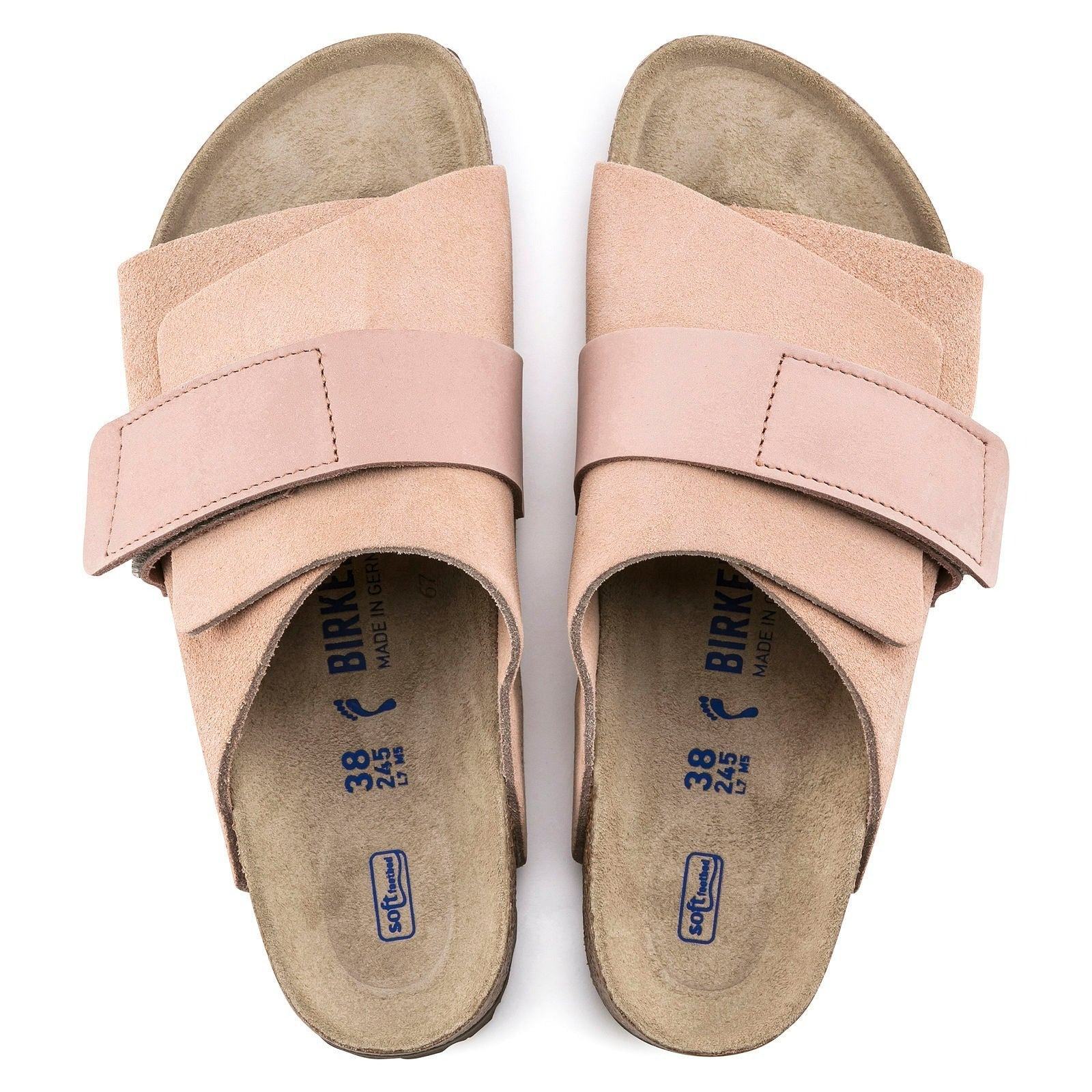 Birkenstock Kyoto "Pink" leather sandals