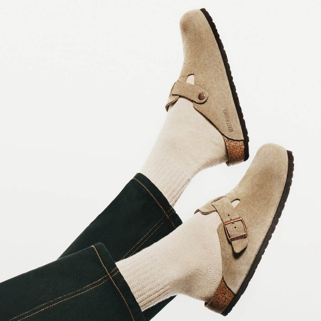 Birkenstocksoft foodbed Boston Suede