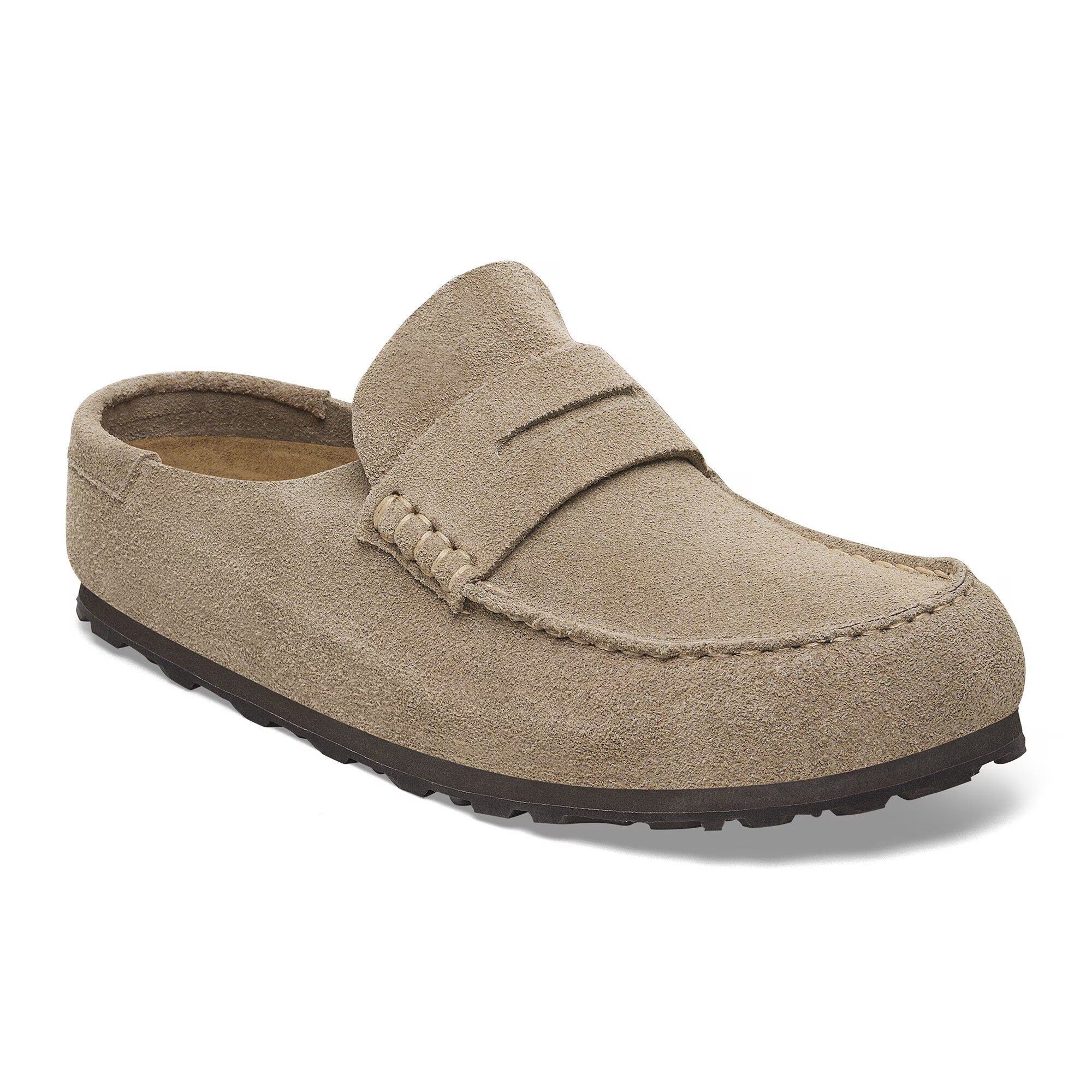 Birkenstock Naples Wrapped clogs "Taupe"