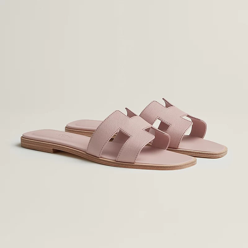 Hermès Oran Sandals  "Rose Cancan"