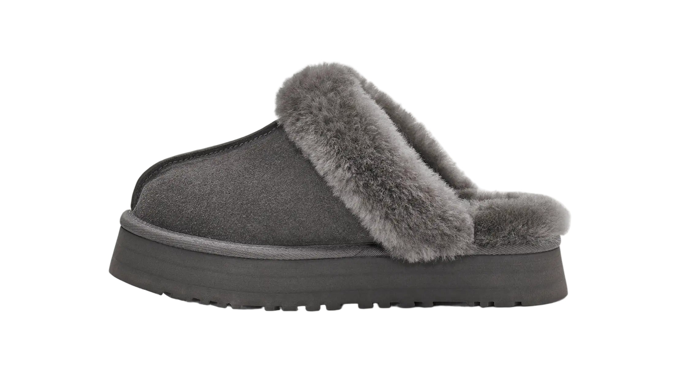 UGG Disquette Slipper "Charcoal"