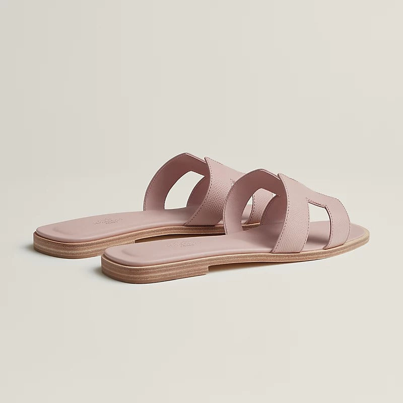 Hermès Oran Sandals  "Rose Cancan"