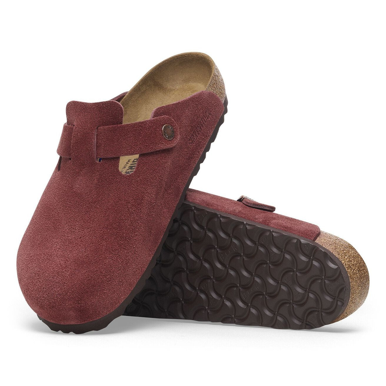 Birkenstock Boston "Burgundy"
