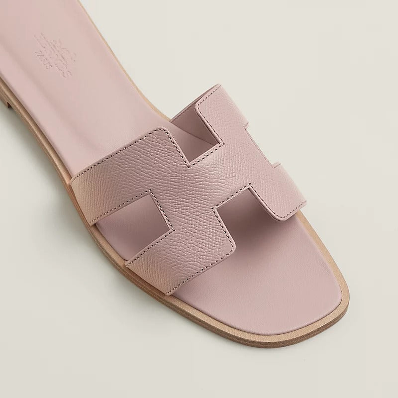Hermès Oran Sandals  "Rose Cancan"