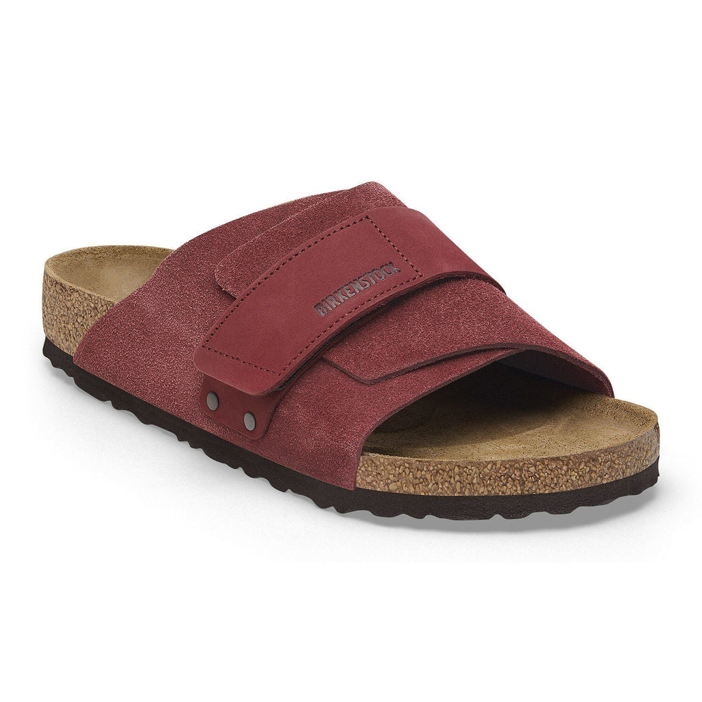 Birkenstock Kyoto "Maroon" Nubuck/Suede Leather