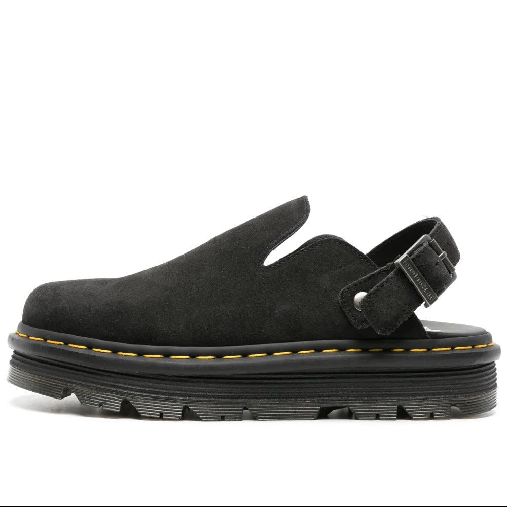 Dr. Martens Zebzag suede mules "Black"