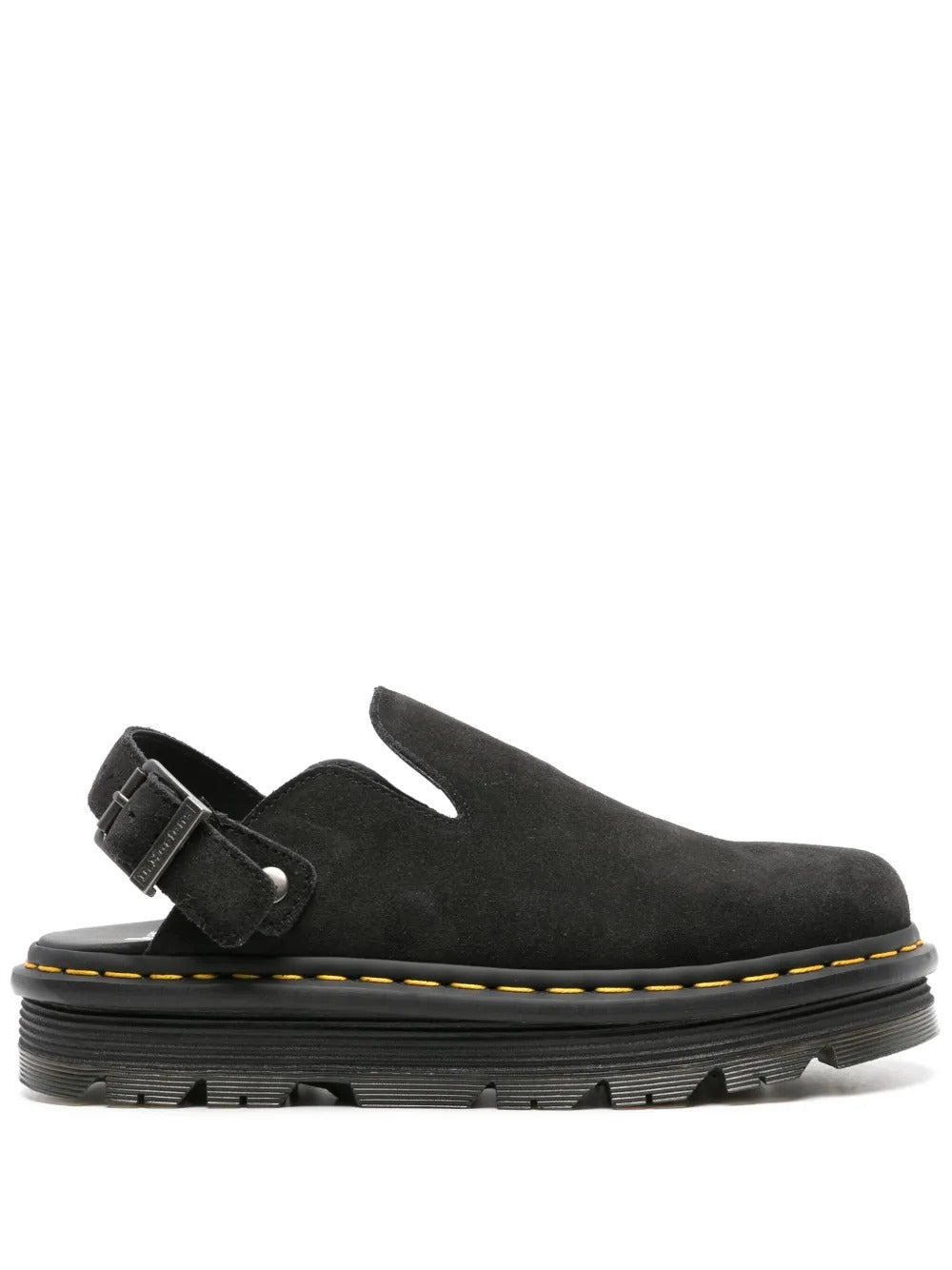Dr. Martens Zebzag suede mules "Black"