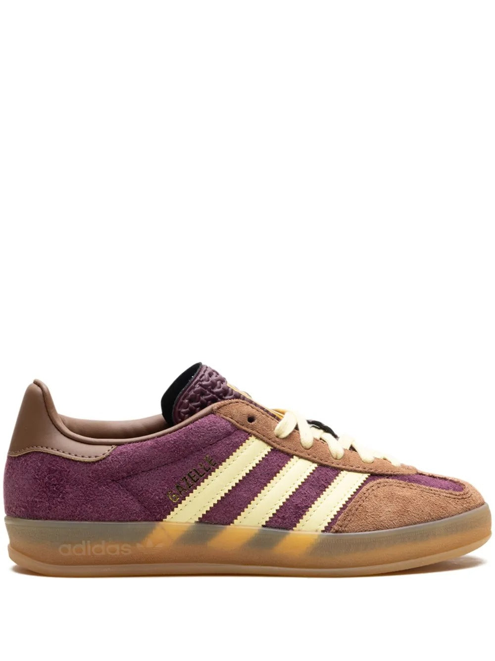 Adidas Gazelle Indoor "Maroon Almost Yellow"