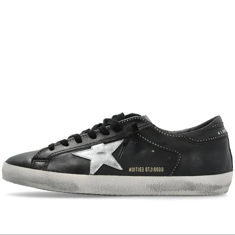 Golden Goose Super-Star Leather  "Black & White"
