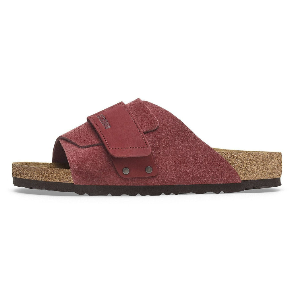 Birkenstock Kyoto "Maroon" Nubuck/Suede Leather