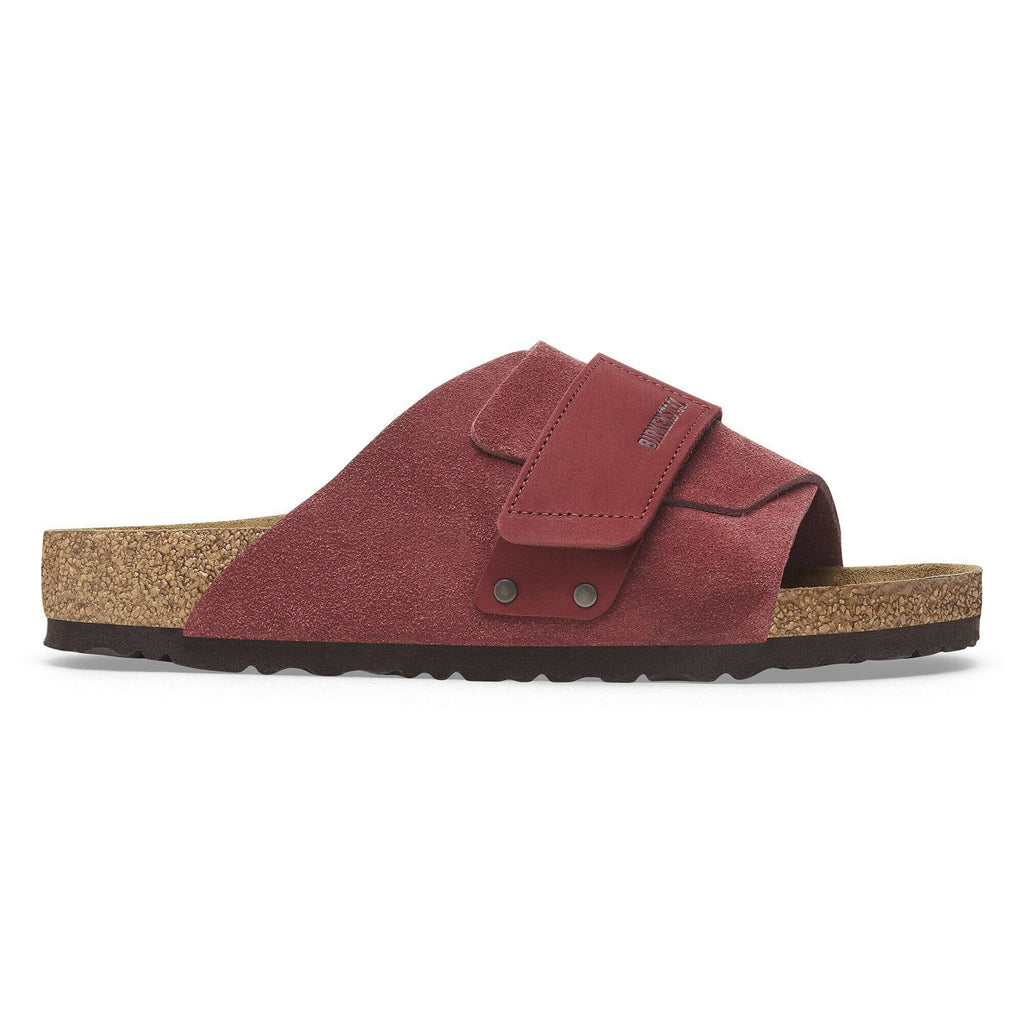 Birkenstock Kyoto "Maroon" Nubuck/Suede Leather