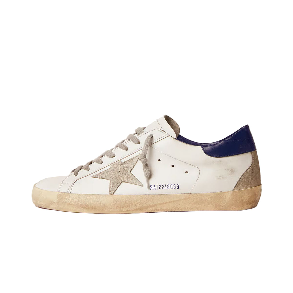 Golden Goose Super Star Leather "White and Navy"