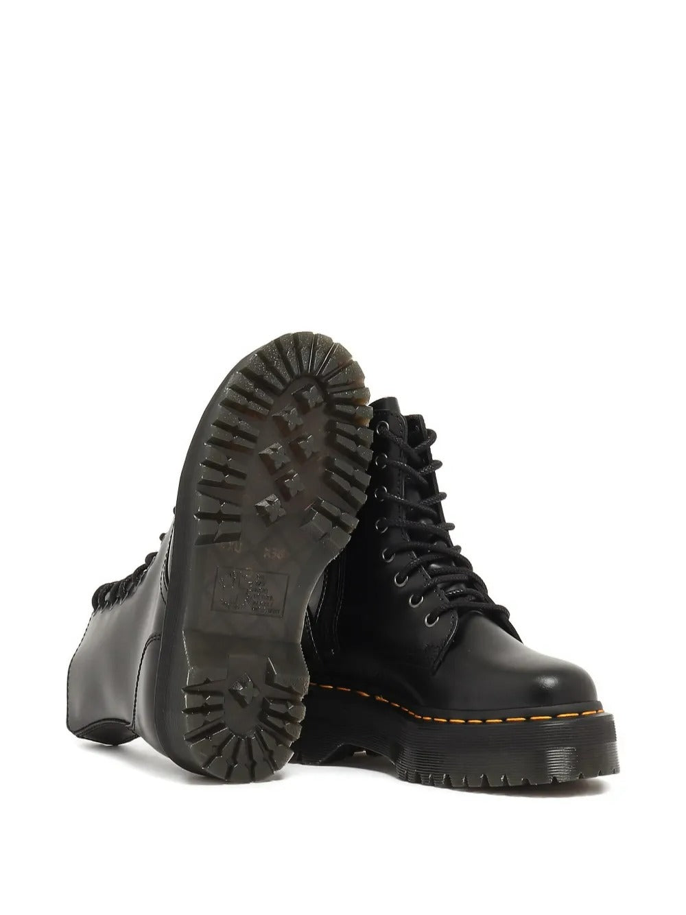 Dr. Martens zip platform boots