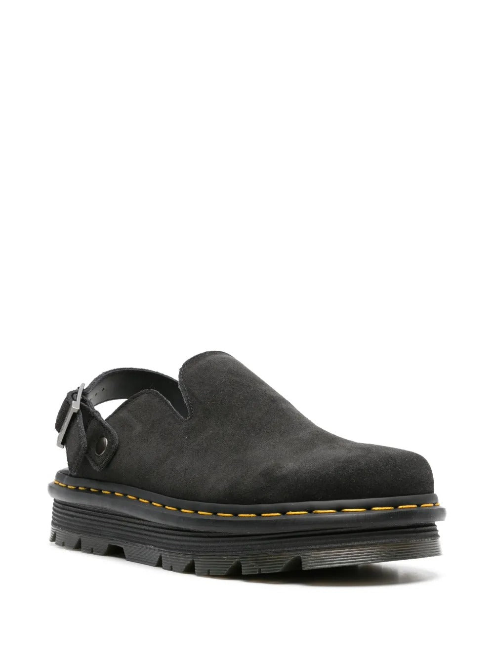 Dr. Martens Zebzag suede mules "Black"