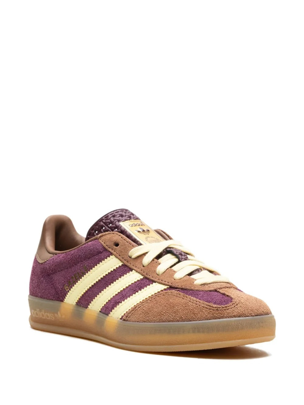 Adidas Gazelle Indoor "Maroon Almost Yellow"