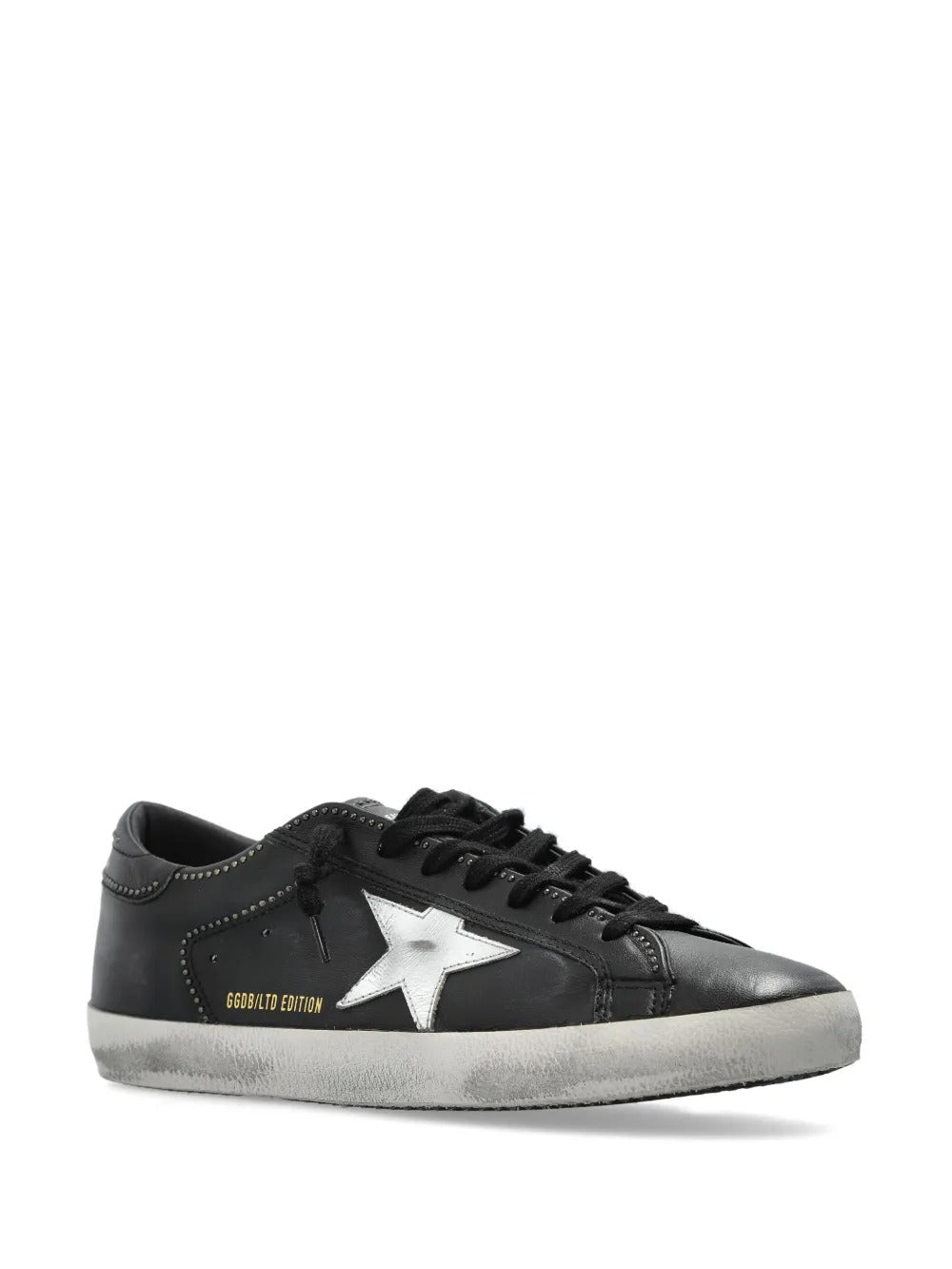 Golden Goose Super-Star Leather  "Black & White"