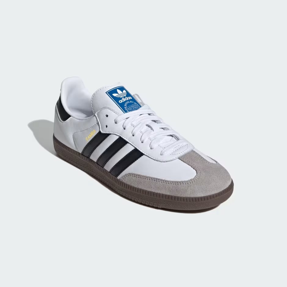 adidas Samba OG "Cloud White/Core Black/Clear Granite"