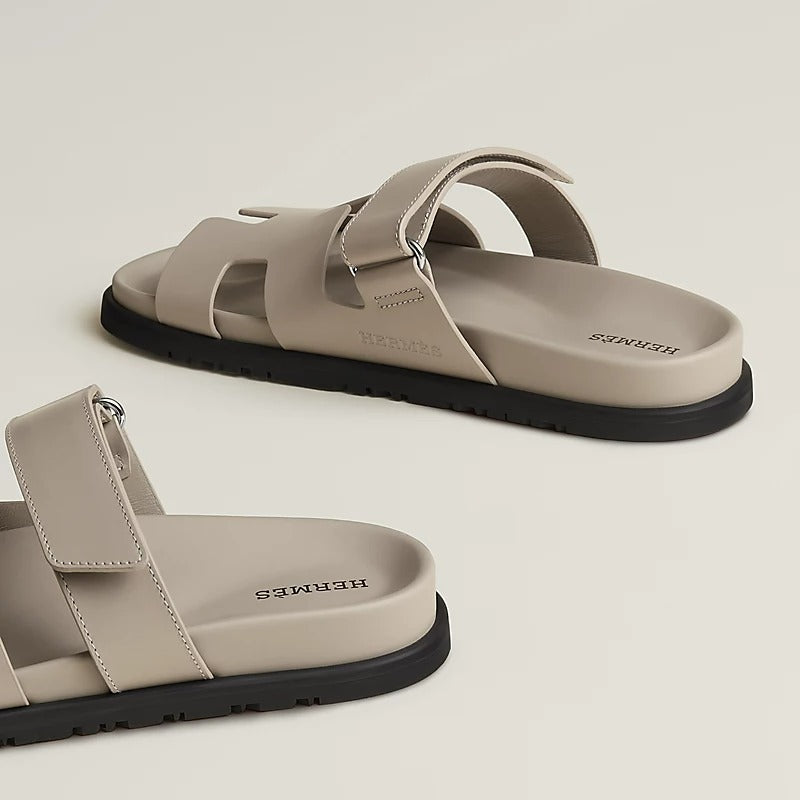 Hermes Chypre Sandal "Beige Galet"