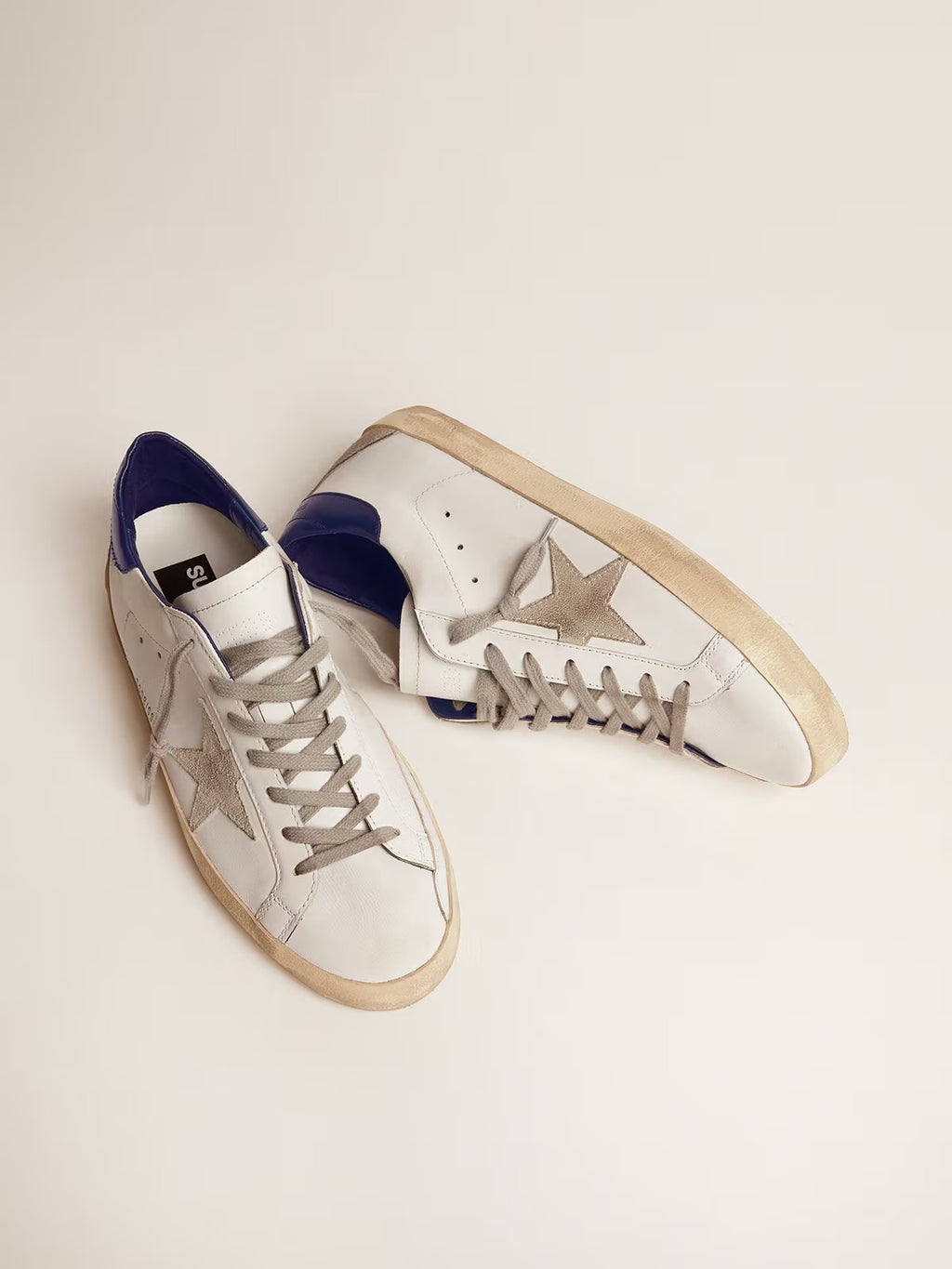 Golden Goose Super Star Leather "White and Navy"