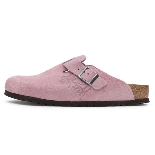 Stussy x birkenstock Boston "Pink"
