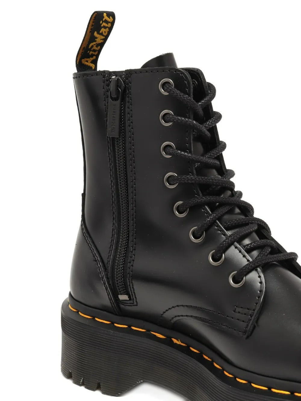 Dr. Martens zip platform boots