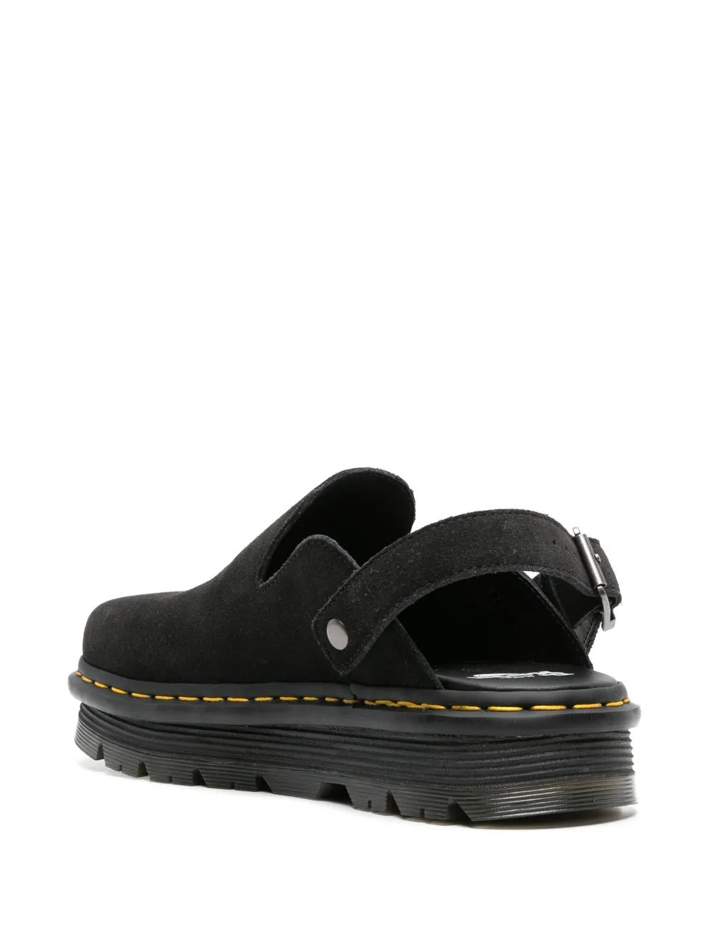 Dr. Martens Zebzag suede mules "Black"