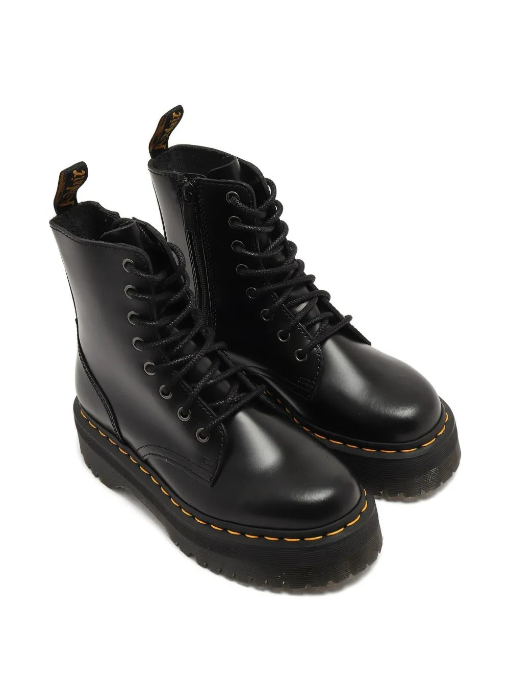 Dr. Martens zip platform boots