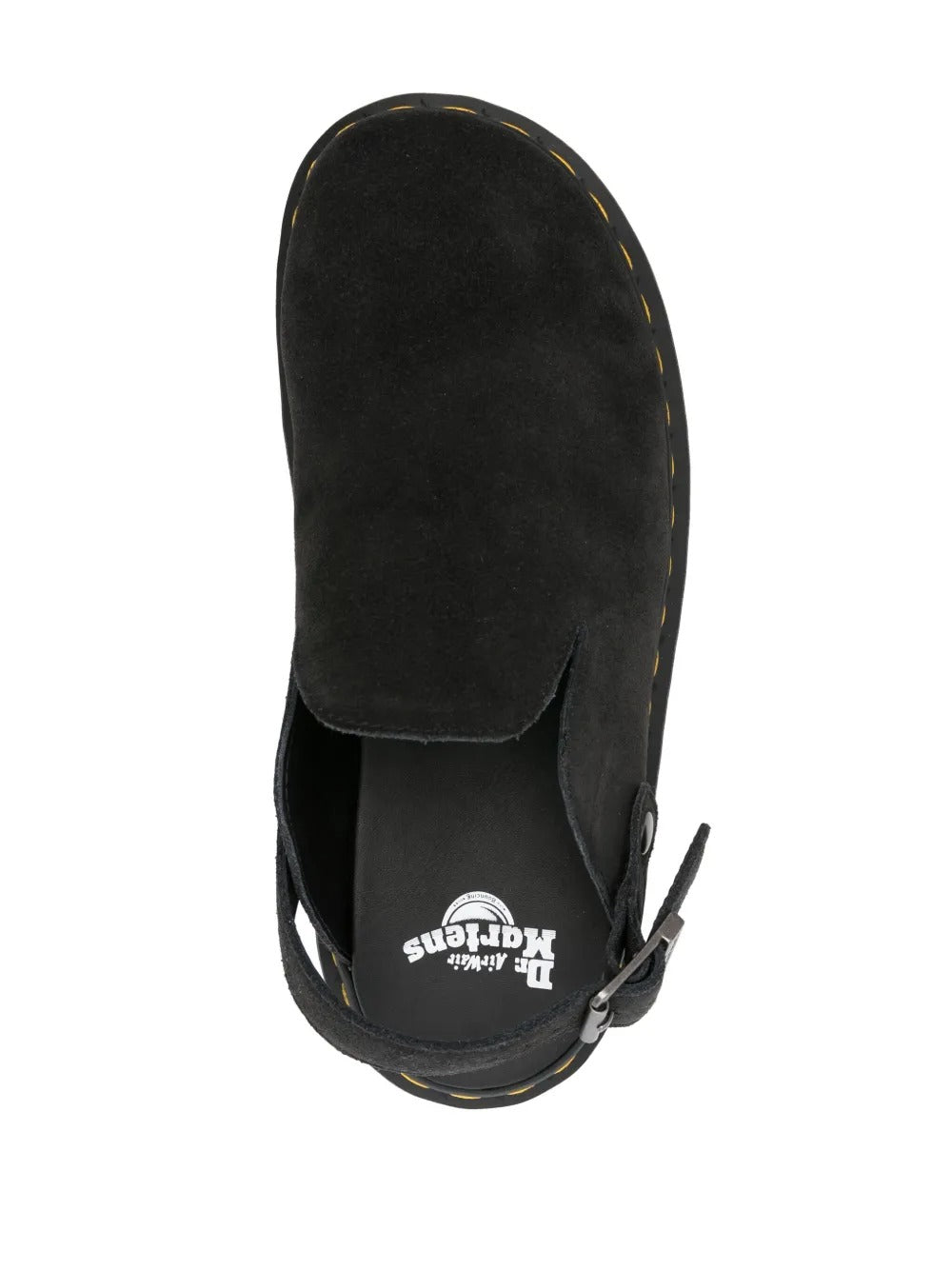 Dr. Martens Zebzag suede mules "Black"