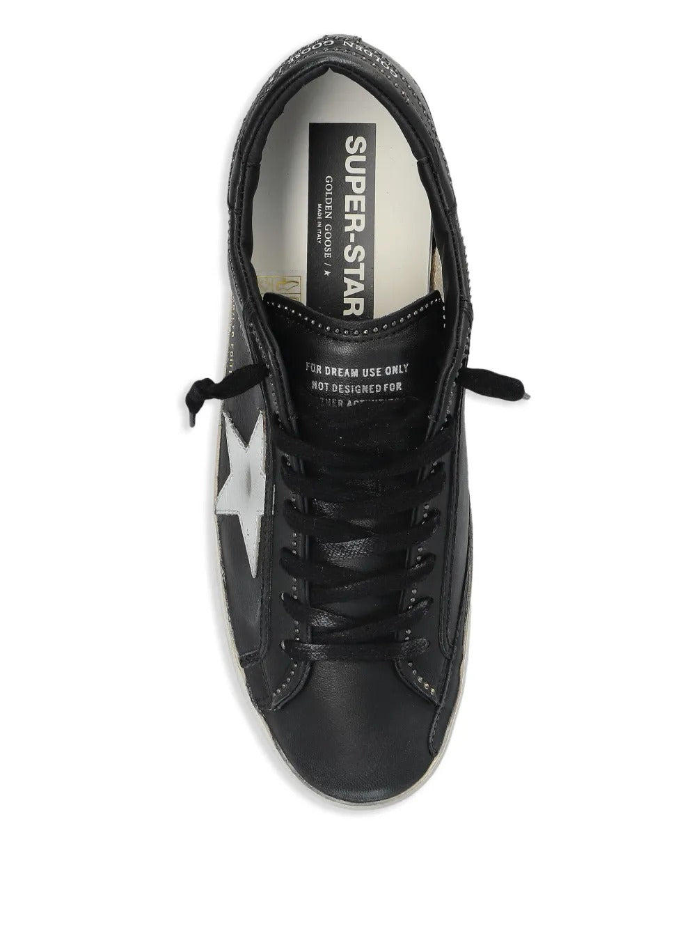 Golden Goose Super-Star Leather  "Black & White"