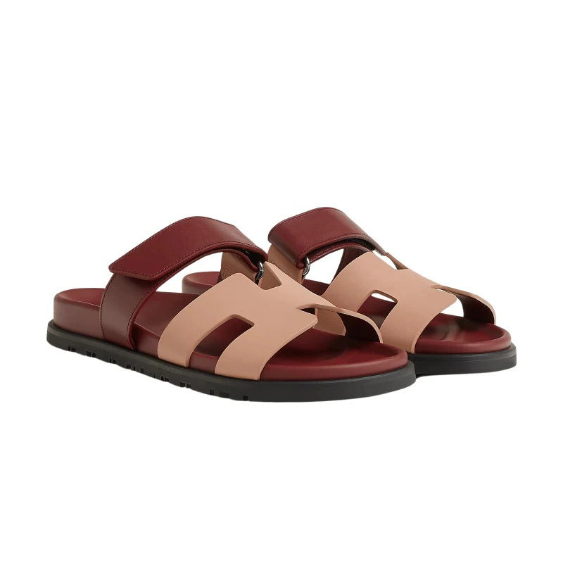 Hermès Chypre Sandals "Beige Perlino"