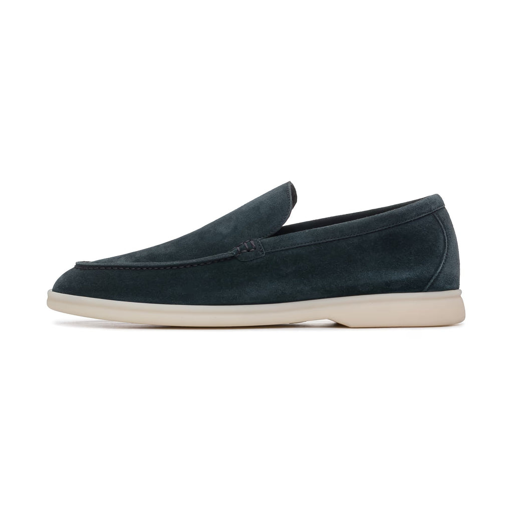 Loro Piana Summer Walk Loafer Suede Frozen Fir