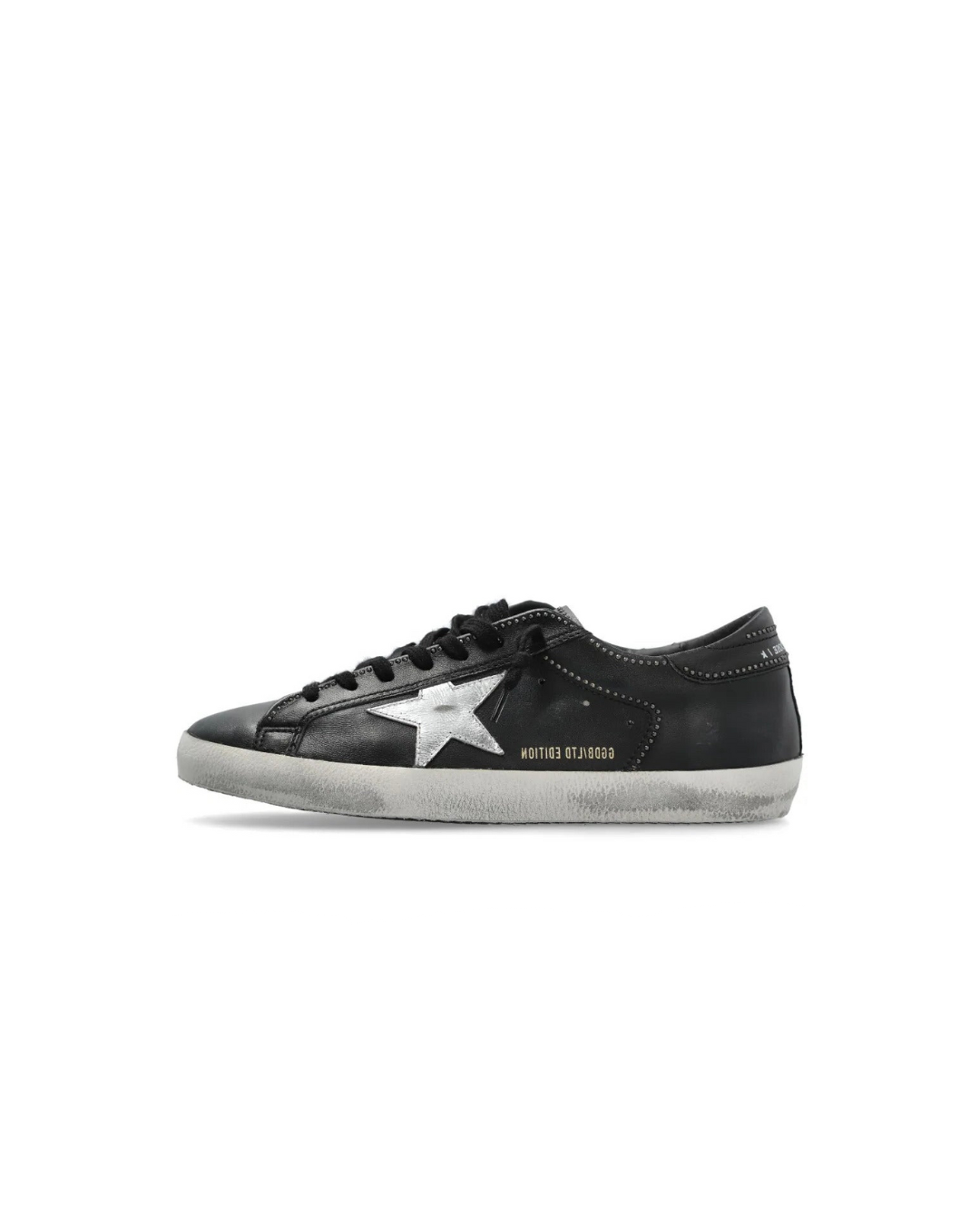 Golden Goose Super-Star Leather  "Black & White"